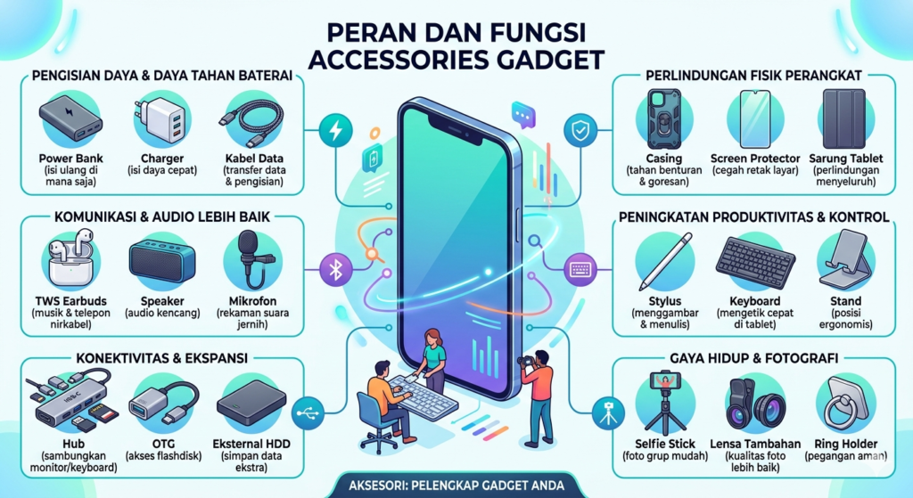 Peran dan Fungsi Accessories Gadget