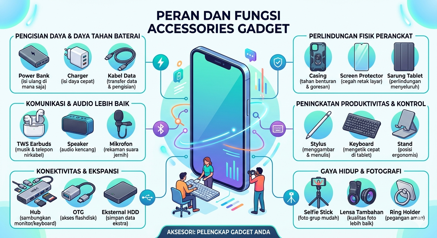 Peran dan Fungsi Accessories Gadget